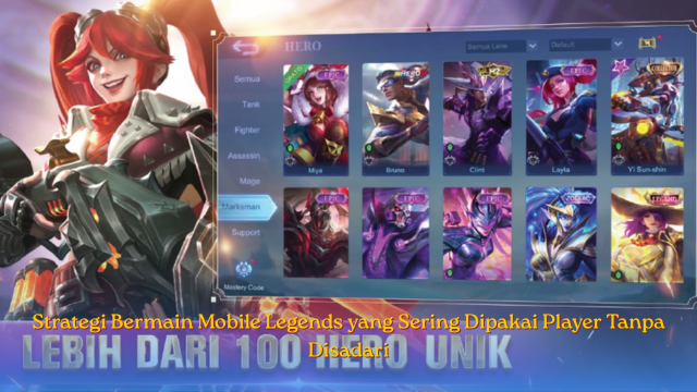 Strategi Bermain Mobile Legends