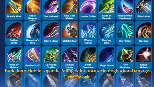 Build Item Mobile Legends